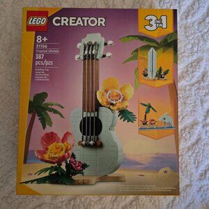 Lego Tropical Ukulele 3n1 Creator 31156, New, Retired